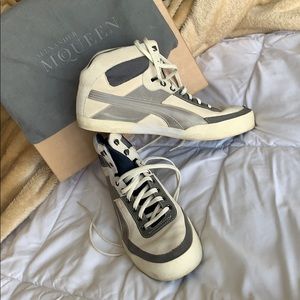 ALEXANDER MCQUEEN FOR PUMA MENS HIGH TOPS RARE